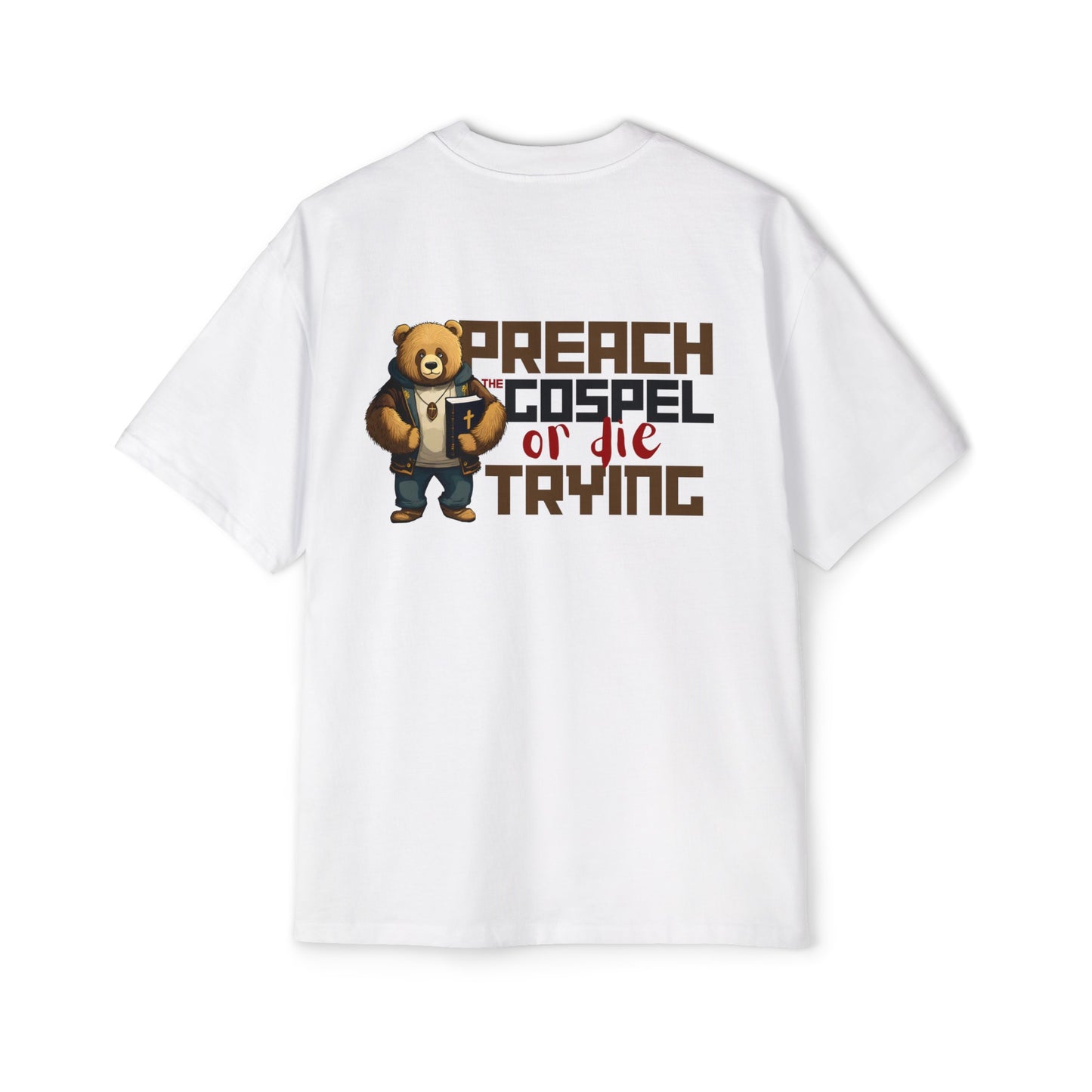 KC Preach Or Die Heavy Oversized Tee