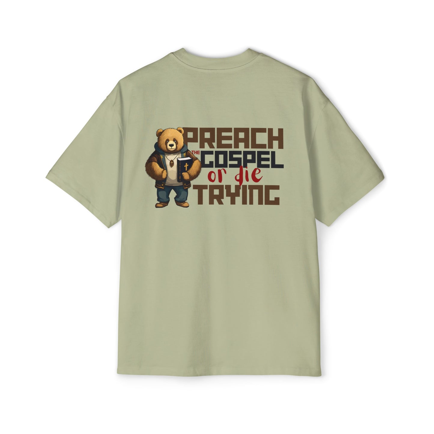 KC Preach Or Die Heavy Oversized Tee